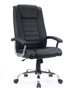 Cadeira de Escritório Presidente Ergonômica PU Duoffice Carrara DU501